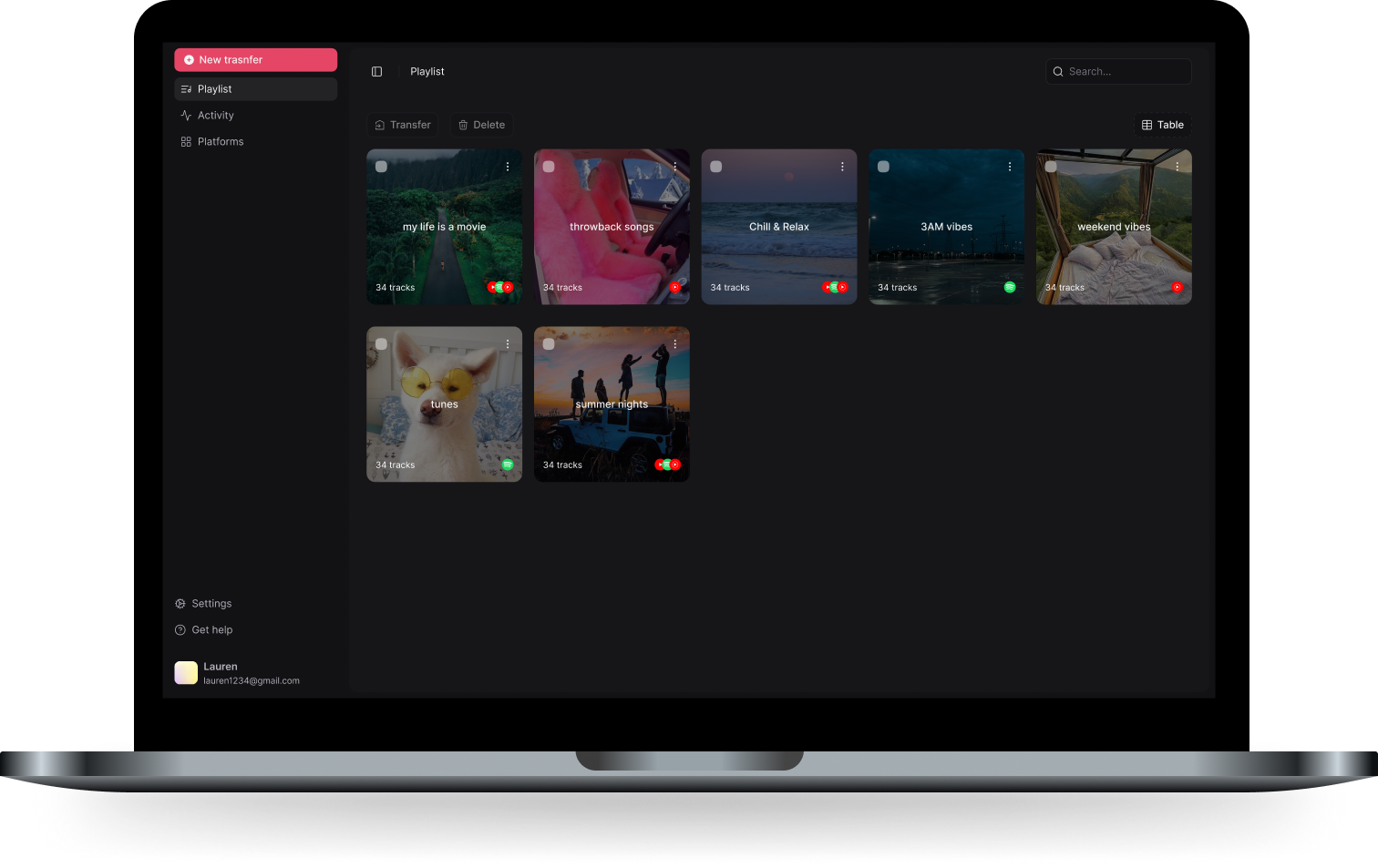 Music Transfer App screenshot 2