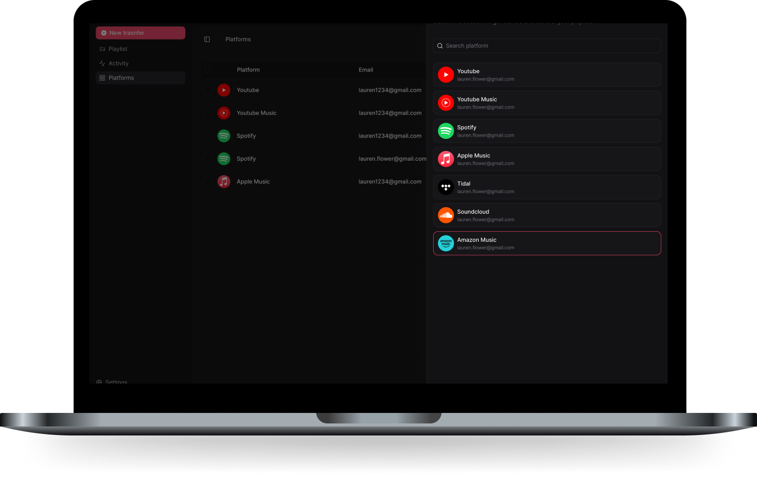 Music Transfer App screenshot 5